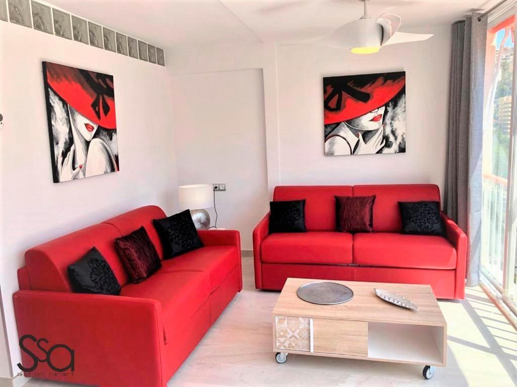 My Sweet Red Apartment Benidorm Exterior foto